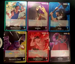 ONE PIECE Card Game leader The Time of Battle OP16 japanese 6set complete Luffy - Image 1
