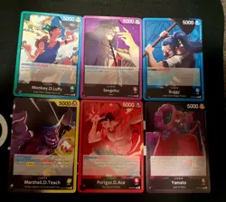 ONE PIECE Card Game leader The Time of Battle OP16 japanese 6set complete Luffy - Image 2