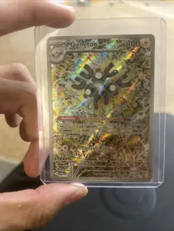 Magneton SVP 159 Black Star Promo Holo Card Surging Sparks, Pokemon TCG - Image 1
