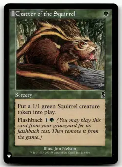 Chatter of the Squirrel #233 (NM) List Reprints LIST LIST Magic MTG - Image 1