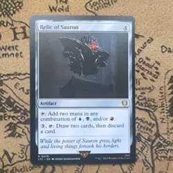 Relic of Sauron LP 79 Lord of the Rings: Tales of Middle-earth MTG - Image 1