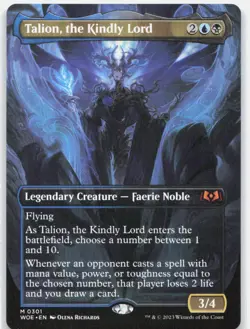 Talion, the Kindly Lord (Borderless) *Regular* WOE 301 NM-LP - Image 1