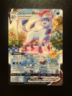 The Pokemon Company Pokemon TCG Glaceon VMAX 209/203 Evolving Skies Alt Art - Image 1