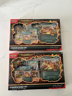 Pokemon TCG: Charizard EX Special Collection x2 Boxes - Image 1
