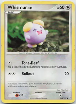 Whismur 132/147 Yuka Morii Art Common Supreme Victors Pokemon TCG MP - Image 1