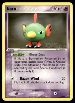 Yuka Morii Natu 66/107 Deoxys Pokemon TCG - Image 1