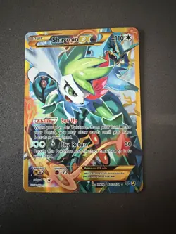 Pokemon TCG Shaymin EX 77a/108 Full Art Alternate Art Promo - Image 1