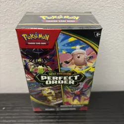 Pokemon TCG: Mega Evolution-Perfect Order Booster Bundle (6 Packs) New Sealed - Image 1