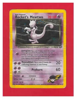 Rocket's Mewtwo, Holo (Gym Challenge 14/132) | Pokemon TCG - Image 1