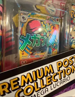 Pokemon TCG Ascended Heroes Mega Lucario ex Premium Poster Collection *Damaged* - Image 4