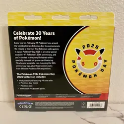 Pokemon TCG Pokemon Day 2026 Collection – 30th Anniversary (Sealed) - Image 5