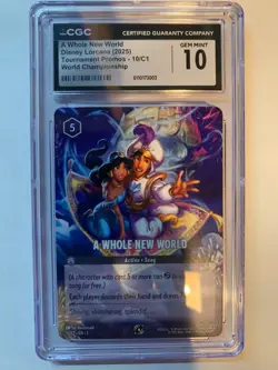 Disney Lorcana - A Whole New World - Non Foil - Promo - 10/C1 - CGC 10 Gem Mint - Image 5