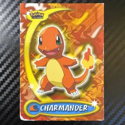 Charmander Pokemon Advanced Challenge Topps TCG Card 2004 #17 HP - Image 1