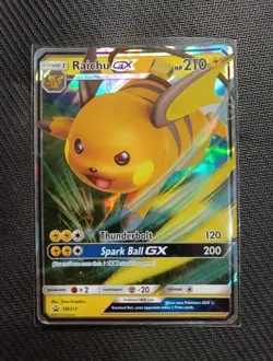 Raichu GX - SM213 - Ultra Rare - Sun & Moon - Black Star Promo - Pokemon Card - Image 1