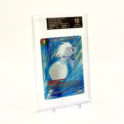 POP 2! SON GOKU, UNWAVERING CONVICTION #DB3- 116 R FOIL CARD BGS 10 BLACK LABEL - Image 4