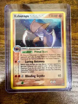Kabutops Holo EX Power Keepers 10/108 Incl Myst Fossil + Kabuto - Pokemon TCG - Image 1