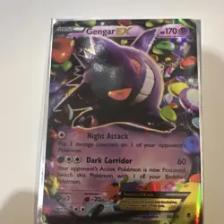 The Pokemon Company Gengar EX 34/119 XY Phantom Forces Ultra Rare Holo Eng - Image 1