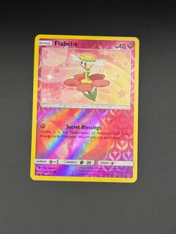 Pokemon Flabebe (84) Reverse Holo Common SM - Forbidden Light 84/131 NM - Image 1