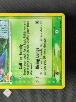 Cacnea 47/100 - Crystal Guardians Stamped Reverse Holo Pokemon TCG LP Komiya - Image 5