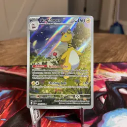 Pokemon TCG Ampharos #90/86 Holo Rare Chaos Rising - Image 1