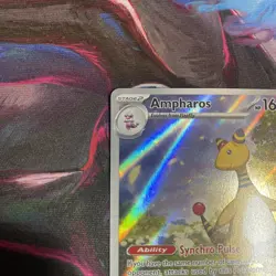 Pokemon TCG Ampharos #90/86 Holo Rare Chaos Rising - Image 4