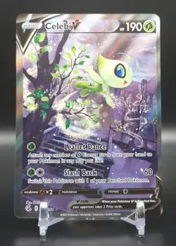 Pokemon - Celebi V 245/264 - Swsh08: Fusion Strike Alternate Full Art - Image 1
