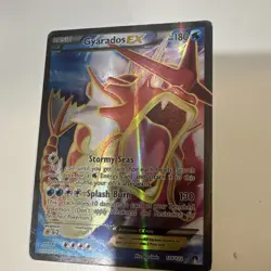 The Pokemon Company Gyarados EX 114/122 Breakpoint Ultra Rare Full Art Holo Eng - Image 1