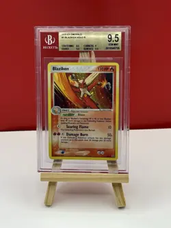 Pokemon - Blaziken EX Emerald 1/106 Holo Holo Rare - BGS 9.5 = PSA 10 cross - Image 1