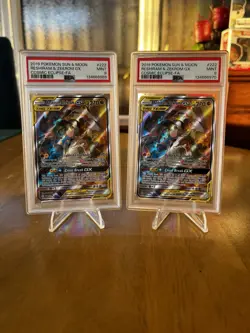 2019 Pokemon PSA 9 Reshiram & Zekrom GX 222/236 | Cosmic Eclipse | ONLY #70 LEFT - Image 2