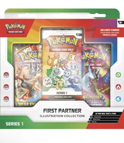 Pokemon First Partner Illustration Collection: Series 1 | Sold out | In Hand - Image 1