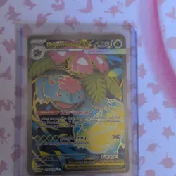 Mega Venusaur EX Evolutions Full Art Holo Ultra Rare EN 155/132 - Image 1