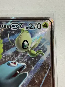 Celebi & Venusaur GX SM167 Tag Team Pokemon Sun and Moon Black Star Promo - Image 3