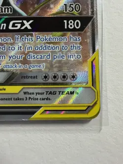 Celebi & Venusaur GX SM167 Tag Team Pokemon Sun and Moon Black Star Promo - Image 4