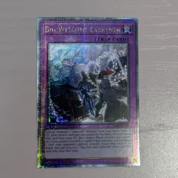 YuGiOh! Big Welcome Labrynth (Quarter Century Secret Rare) RA04-EN104 1st Ed NM - Image 2