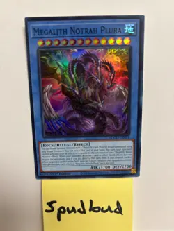 Megalith Notrah Plura Super Rare DOOD-EN034 NM 1st Ed Yu-Gi-Oh! - Image 1