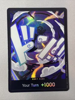 One Piece - The Best PRB02 - Luffy Gear 5 - Textured Foil Don!! Card - EN - Image 1