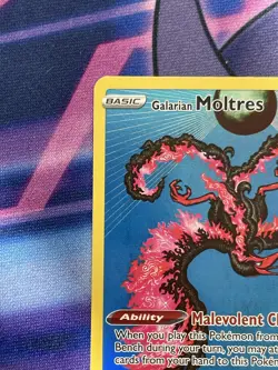 Galarian Moltres SWSH284 Sword & Shield Black Star Promo Pokemon TCG Card - Image 3
