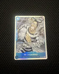 Mr.3 (Galdino) SR OP16-056 One Piece Time of Battle ENGLISH - Image 1