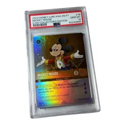 Disney Lorcana D100 Collectors Edition Promo Mickey Mouse #18 PSA 10 - Image 1