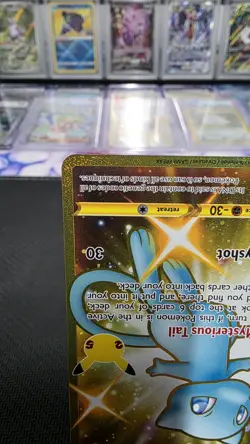Mew Gold Card 025/025 Celebrations Secret Rare Pokemon Holo - Image 4