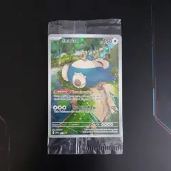 Pokemon TCG Snorlax SVP 051 Promo Card SEALED [2nd of 2 available] - Image 1