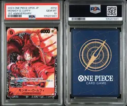 PSA One Piece Monkey D Luffy ST01 012 Card PSA10 SR Authentic Rare - Image 3