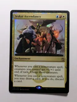 Jeskai Ascendancy Foil Pre-Release Promo Khans of Tarkir KTK MP Magic MTG - Image 1