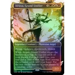 Foil Atraxa, Grand Unifier (ichor Borderless) (step-and-compleat Foil) Phyrexia: - Image 1