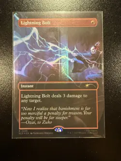 Lightning Bolt (2289) (Rainbow Foil) Secret Lair Drop Foil - Image 1