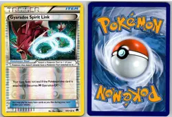 Gyarados Spirit Link 101/122 Uncommon BREAKpoint Pokemon Reverse Holo - Image 3