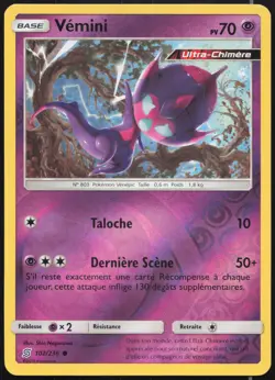 Carte Pokemon Vemini 102/236 Harmonie des Esprits REVERSE Francais - Image 1
