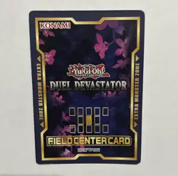 Yugioh Maximillion Pegasus Field Center Card 2019 Duel Devastator - Image 2