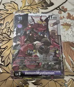 Digimon Card Game VenomMyotismon Alternate Art Foil P-020 Premium Deck Promo - Image 1