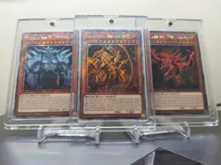 YU-GI-OH! 1ST EDITION EGYPTIAN GOD CARD SET - NM RA04 (QUARTER CENTURY STAMPEDE) - Image 1